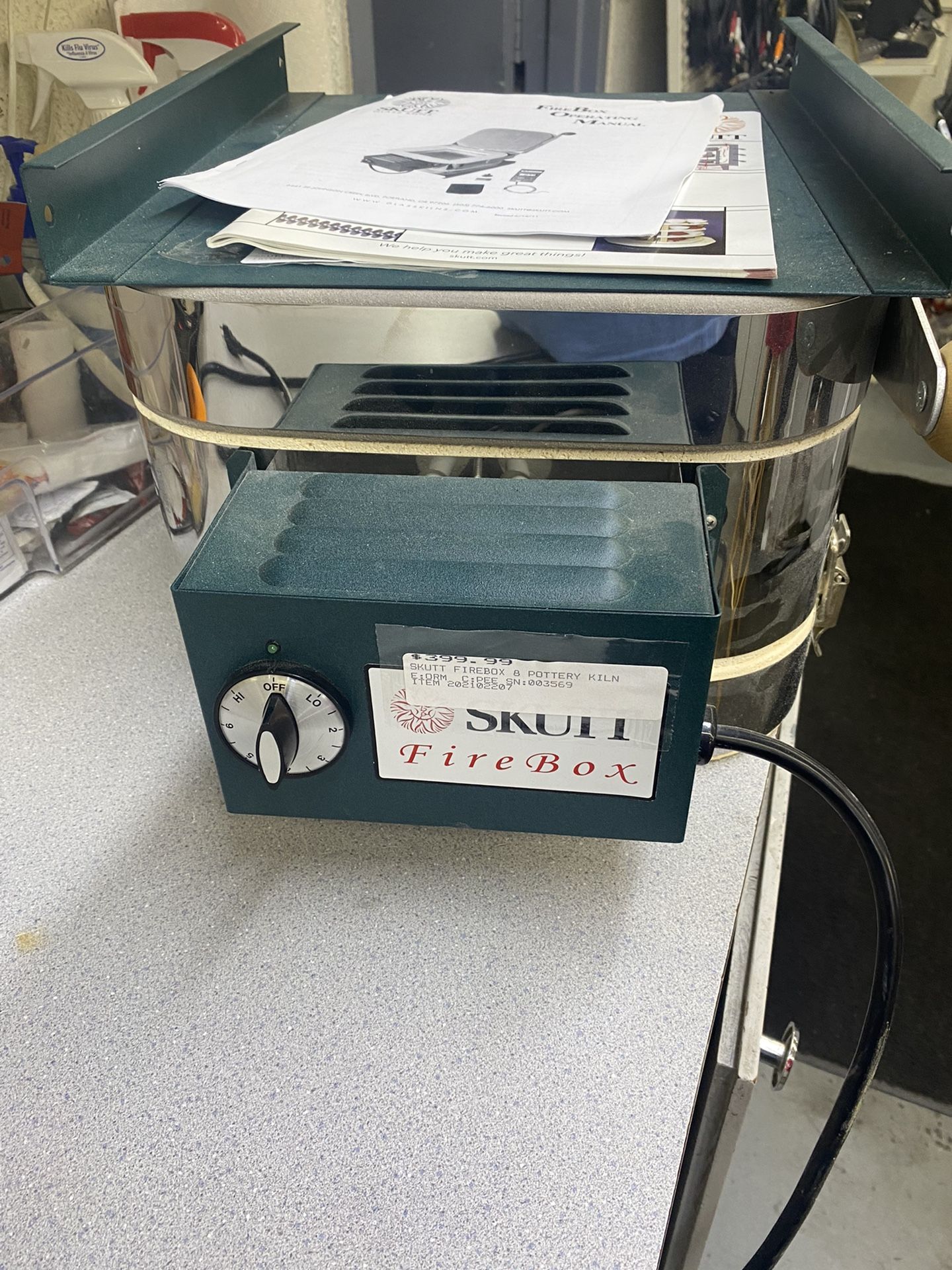 Skutt Fire Box 8 Glass Kiln