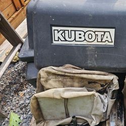 Kubota Tractor Grass Bagging System 