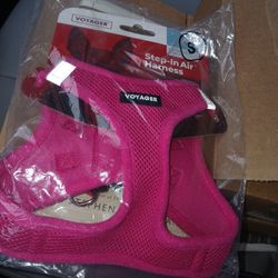 Pink Dog Puppy Harness Size S Small