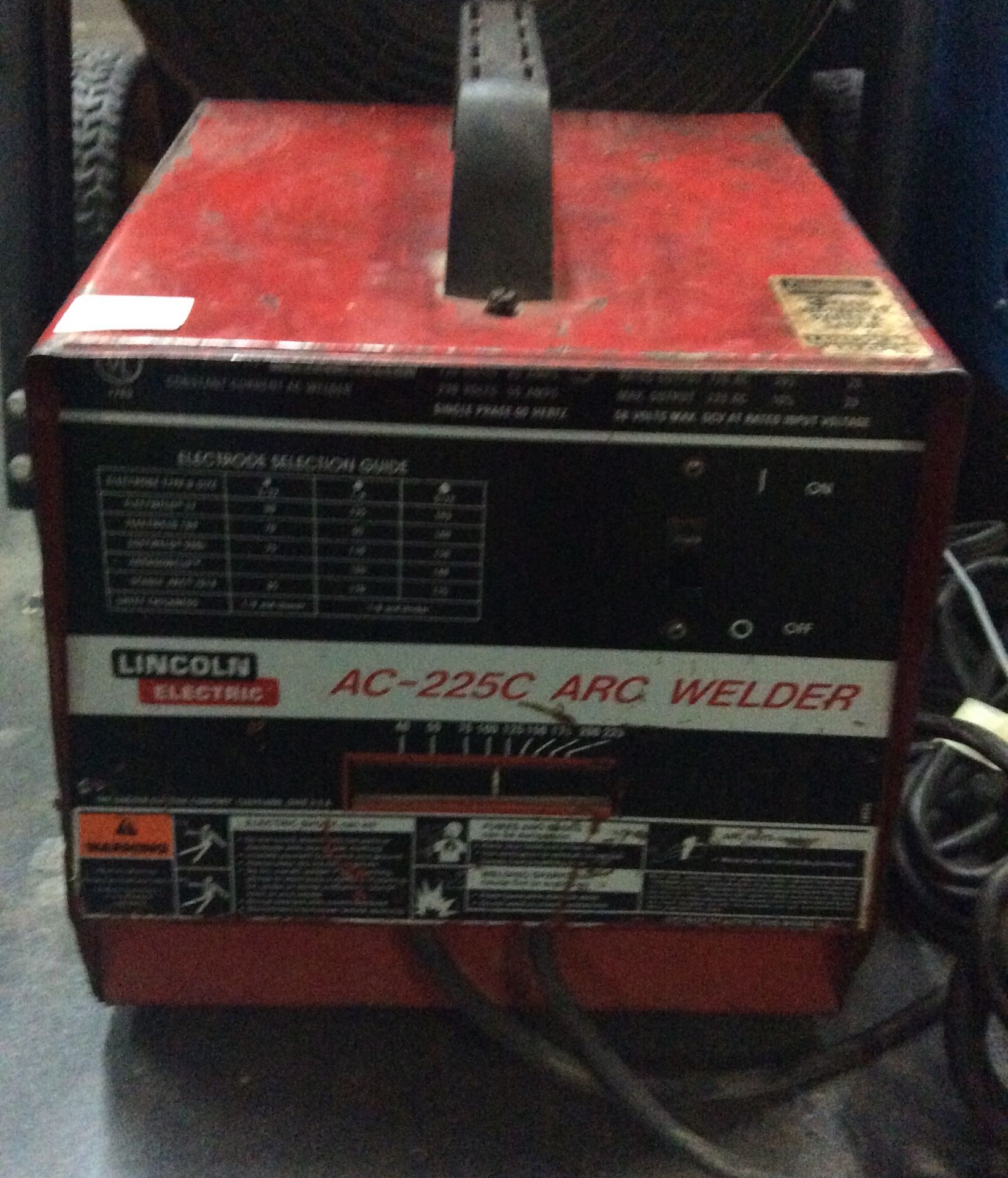 Lincoln Electric AC-225C arc welder