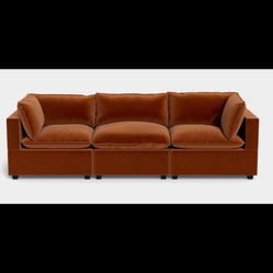 Kova Sectional Sofa 122” With Ottoman