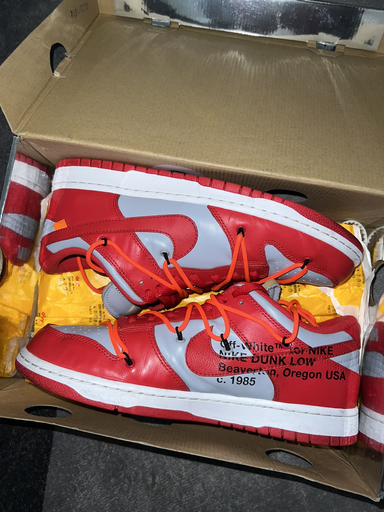 Nike Off White Dunk UNLV