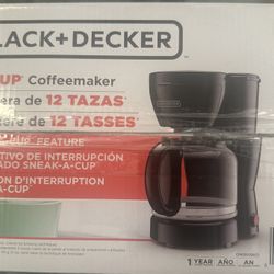 Black & Decker 12 Cup Coffee Maker