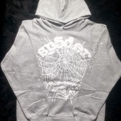 Spider Gray Hoodie – Medium