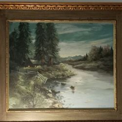 Original Oil Painting,  Signed By Artist 