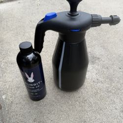 Rubbit Professional Foam Manual Sprayer & All Purpose Drill Scrub Brushes 