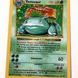 Venusuar Base Set 15/102 Shadowless