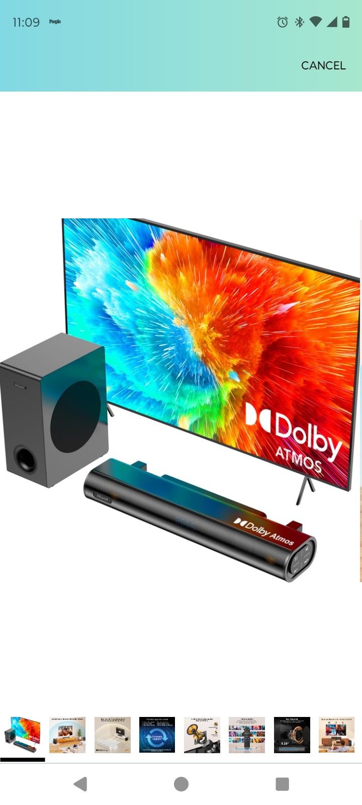 Sound Bar Surround Sound System
