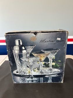 Shannon Lead Crystal six piece set