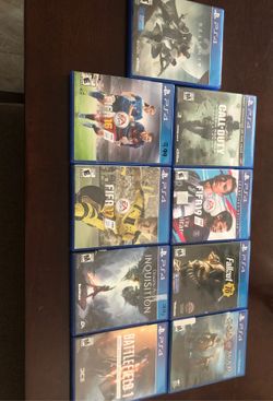PS4 games $10