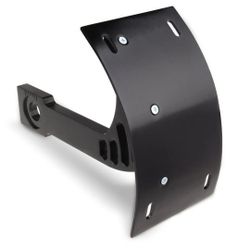 Motorcycle Curved License Plate Holder