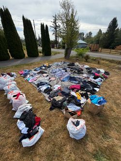 Clothes 25cents each