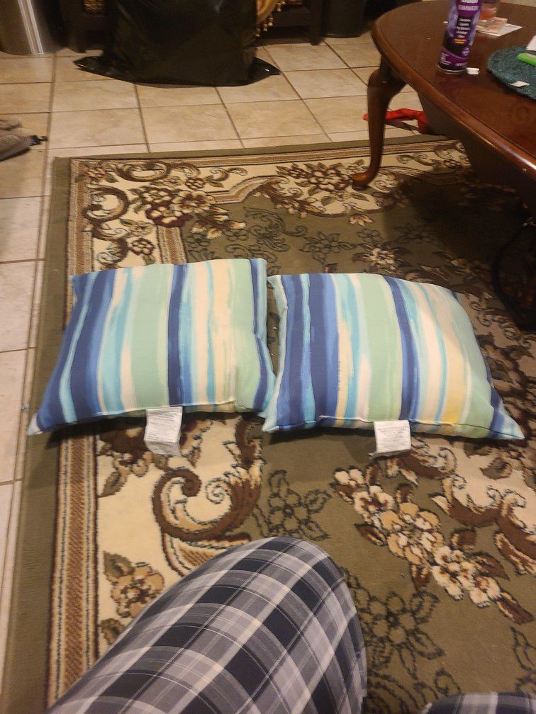 Set Of 2 Outdoor Pillows 