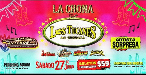 La Chona fest tickets