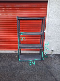 Sterilite Storage shelf Pickup 2-8:30 pm rainbow/charleston cash only read description