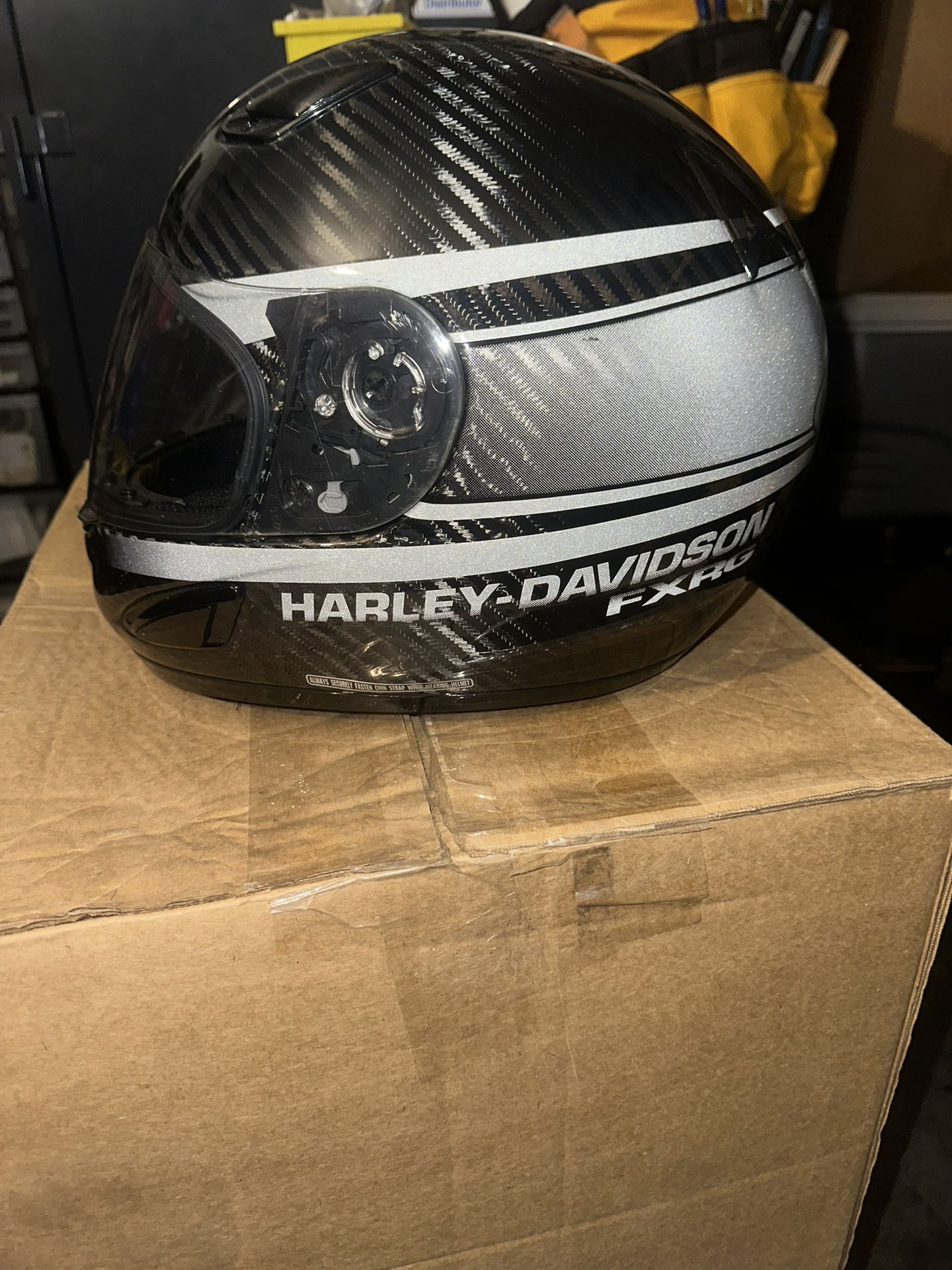 Harley Davidson FXRG Carbon Fiber Helmet