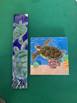 Ceramic Turtle Decor