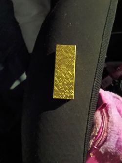 24 kt gold plated dinhil mosaic antique lighter