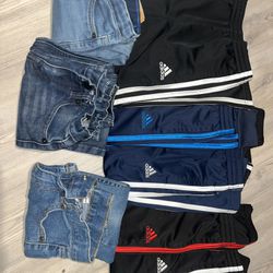 Adidas Sweatpants With  Three Jean Pants