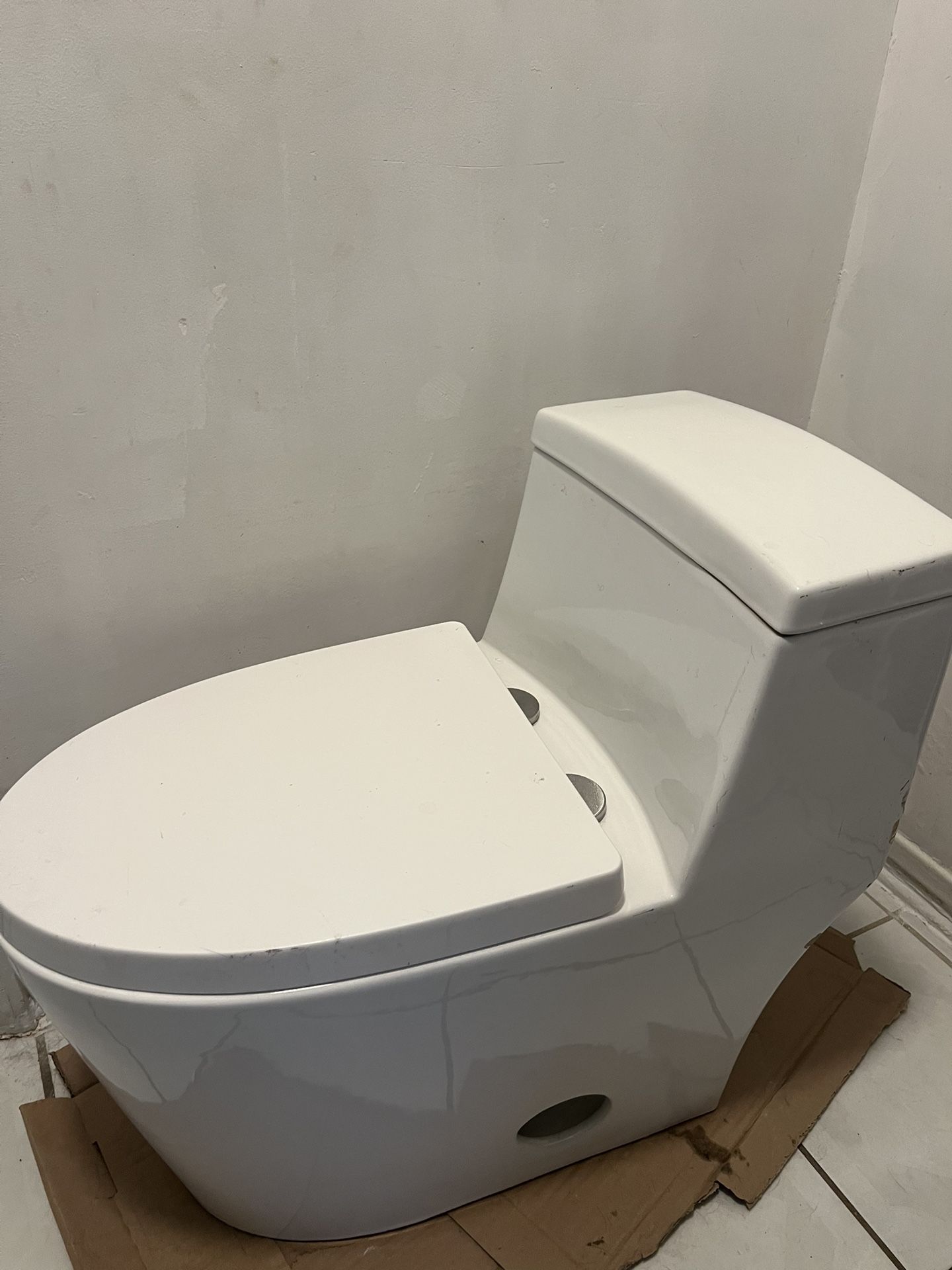 New toilet