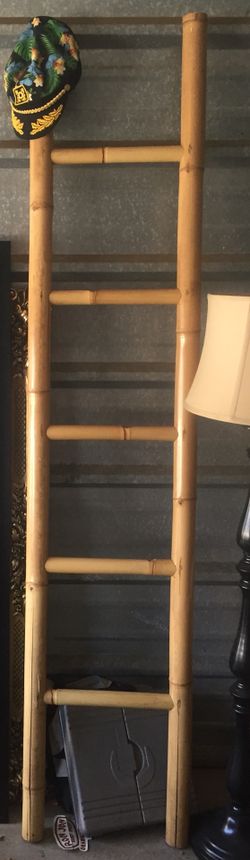 7foot tall bamboo ladder