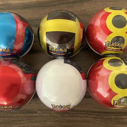 Pokemon TCG Pokeballs 6 Pack