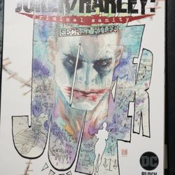 JOKER HARLEY Criminal Sanity Secret Files #1 (DC Comics Black Label) oversized F