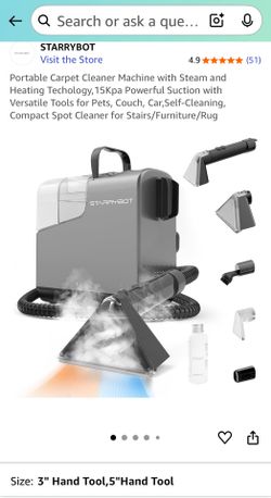 Starrybot Portable Carpet Cleaner