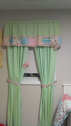 Girl curtain