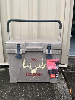 RedHead 1856 22 Quart Rotomolded Cooler Tan Granite Made in USA Hunting Fishing