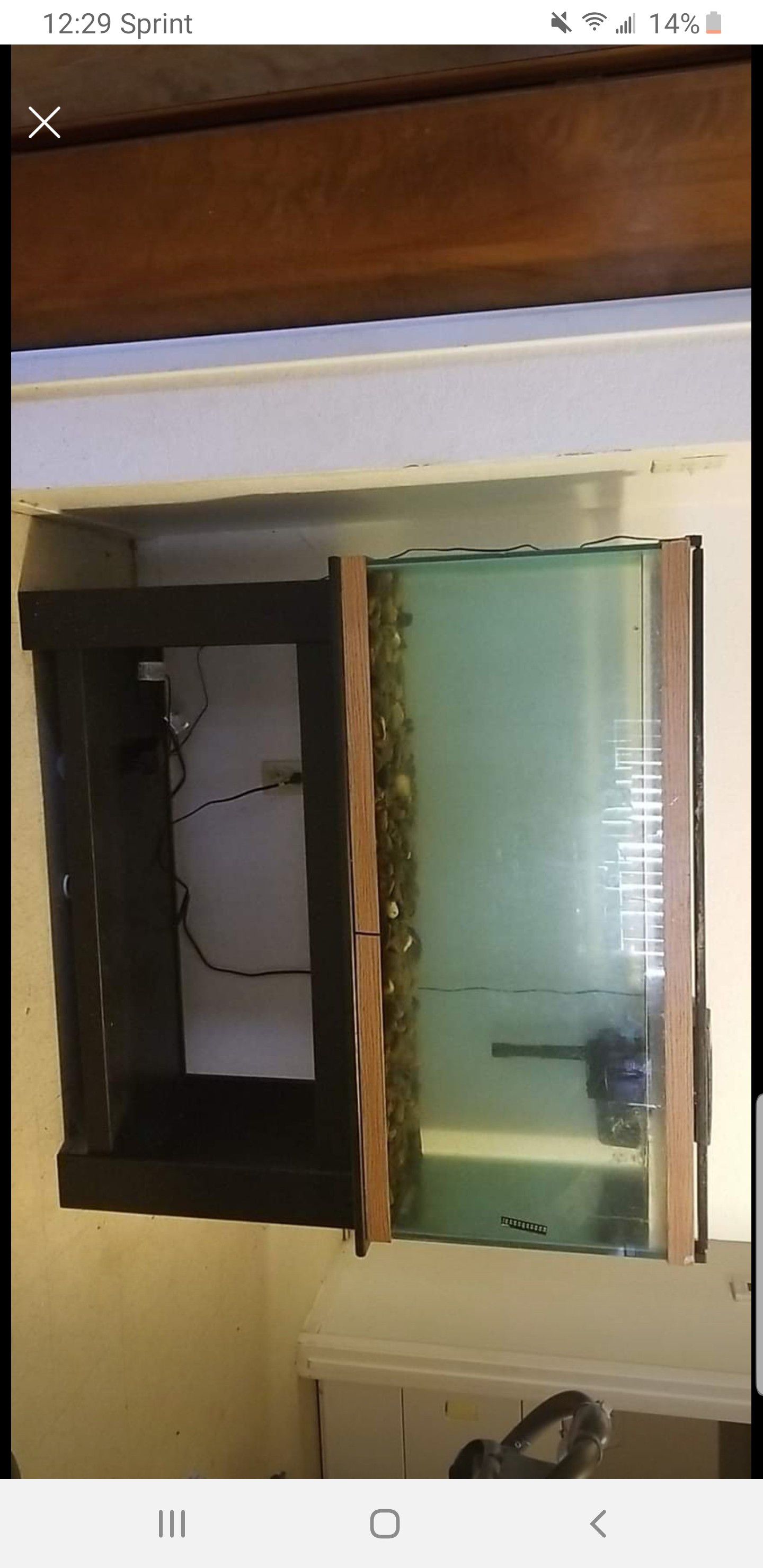 Aquarium with Stand and filter