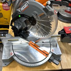 RIDGID 12" Double Bevel Miter Saw