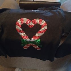 Women's Sequined Christmas Sweater 