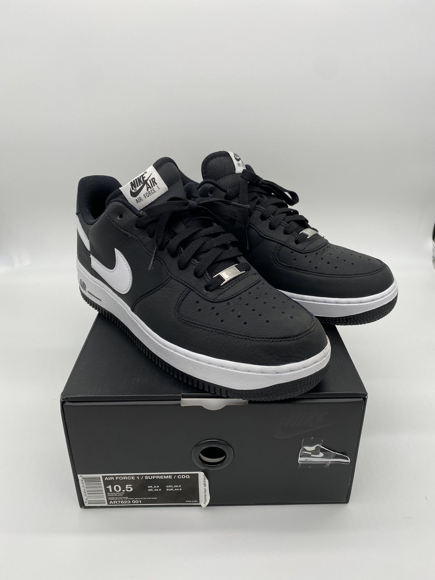 Fake Supreme Air Force Black Supreme X Nike X Cdg Air Force Low