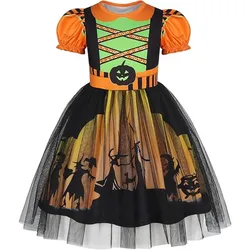 Halloween Dress for Girls - 5/6-NEW