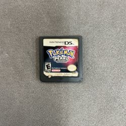 Pokémon pearl version DS game