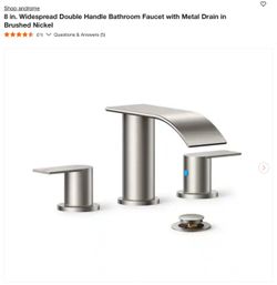 8 in. Bathroom Faucet