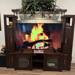 Wood Entertainment Center