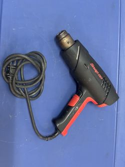 Snap-on Tools ET 1400 Heat Gun 120V 1400W Adjustable Temp Black Red Corded