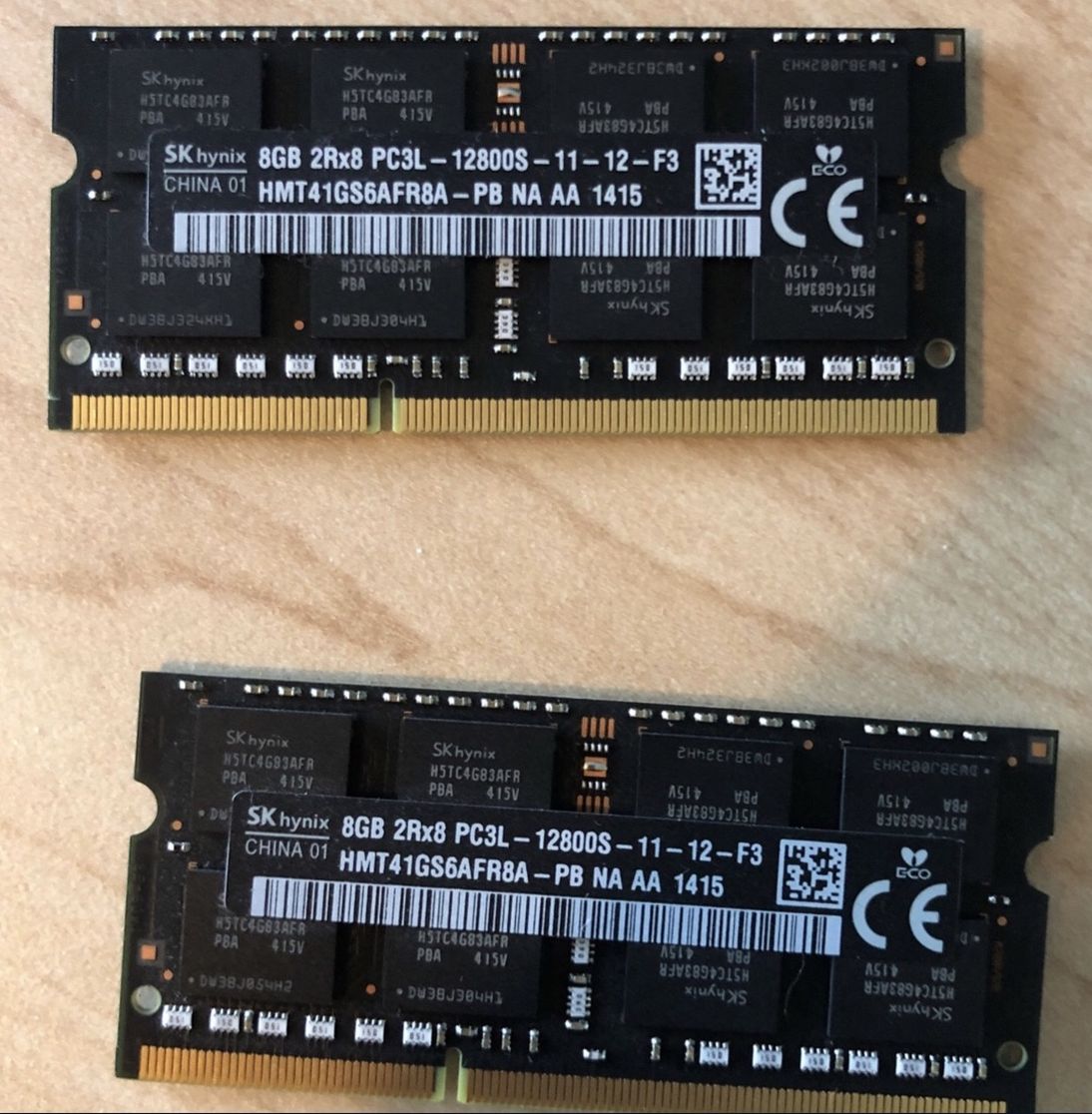 DDR3 Laptop RAM Sticks