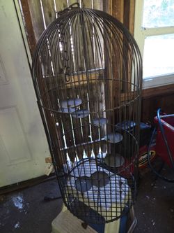 Large Decorative Metal Bird Cage