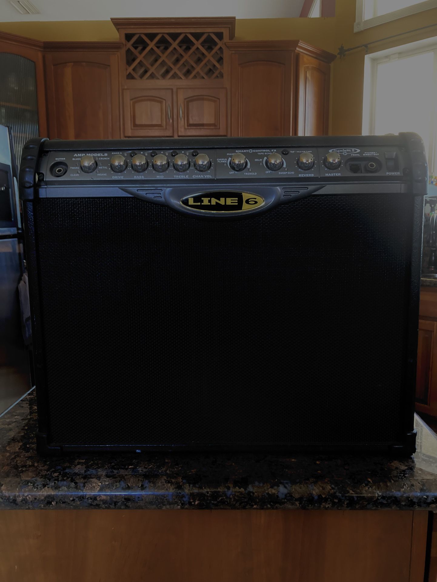 CLEAN LINE 6 SPIDER II 75 WATT GUITAR AMPLIFIER
