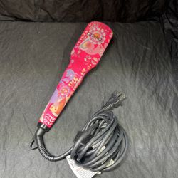 Amika Polished Perfection Thermal Straightening Brush Limited Edition Pink