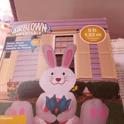 NEW Easter Inflatable Bunny
