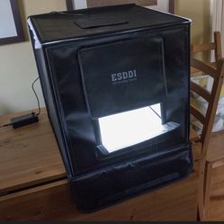 ESDDI LED lighting Portable Photo Studio Box
