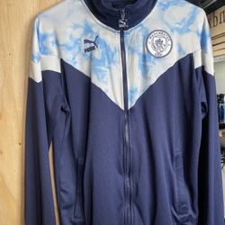 Manchester City Zip Up Sweater