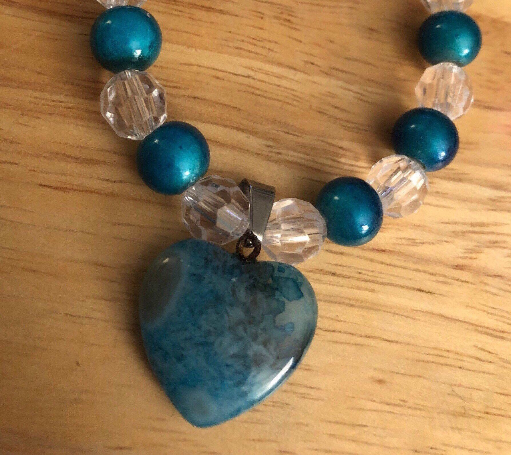 Heart charm bracelet