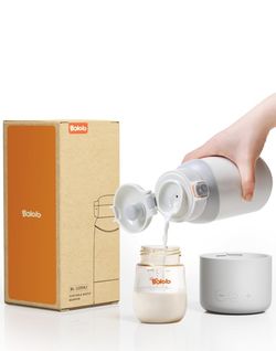 NEW BOLOLO Portable Milk Warmer Pro for Travel, Detachable Bottle Warmer
