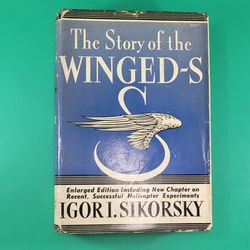 The Story of the Winged-S Igor Sikorsky Signed + Sons Test Pilot 1941