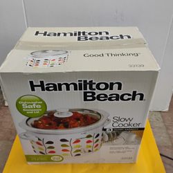 Hamilton Beach slow cooker